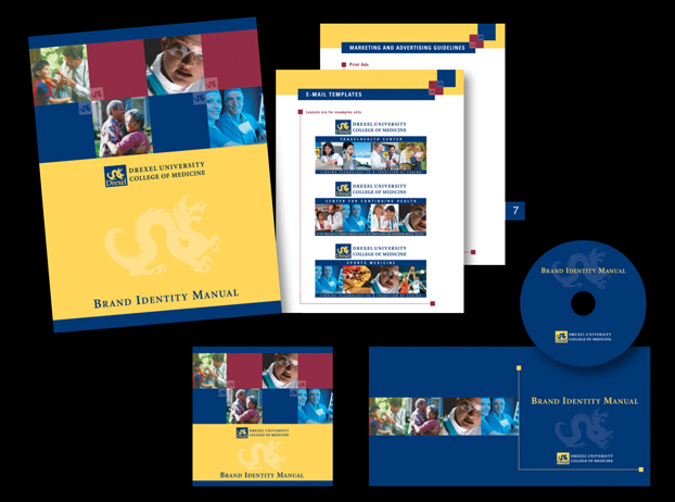 Branding for Drexel University College of Medicine, Philadelphia, PA